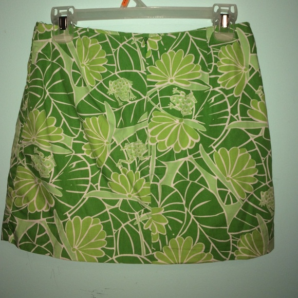 Green Lily Pulitzer skirt - Picture 2 of 2